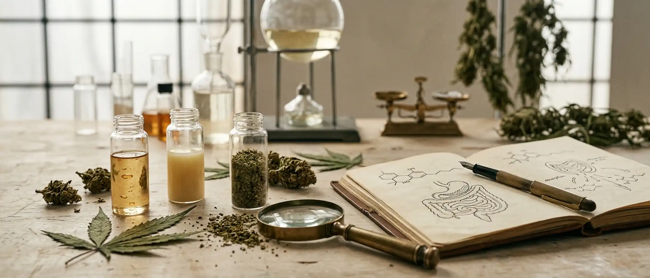 Bioverfügbarkeit von CBD — redaktionelles Titelbild von CBDWissen