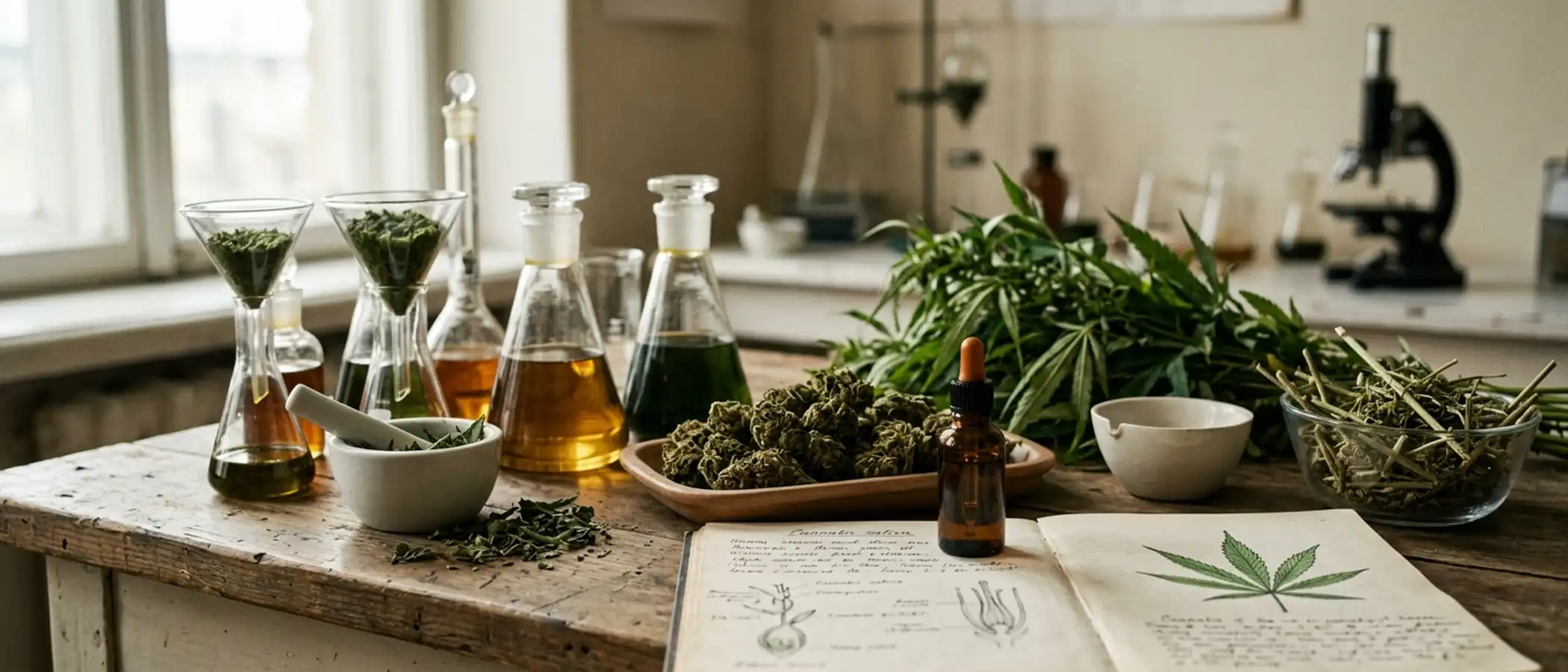 Cannabidiol (CBD) — redaktionelles Titelbild von CBDWissen