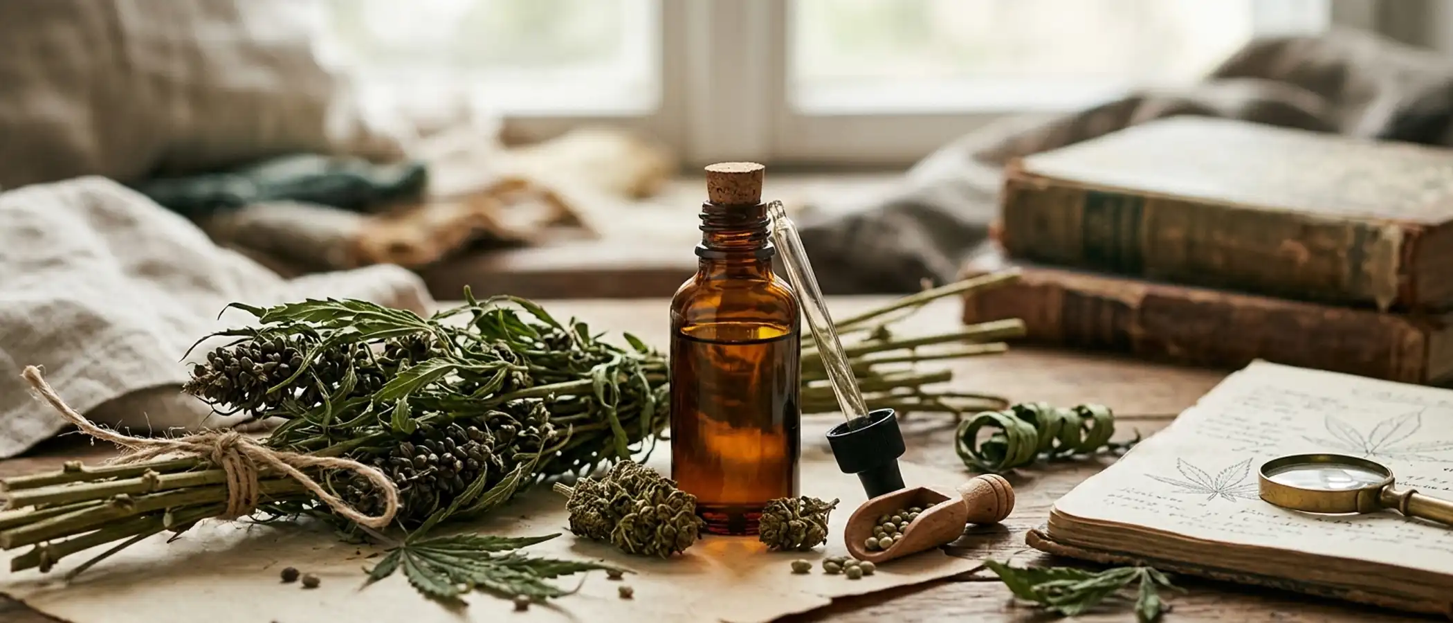 CBD-Anwendung — redaktionelles Titelbild von CBDWissen