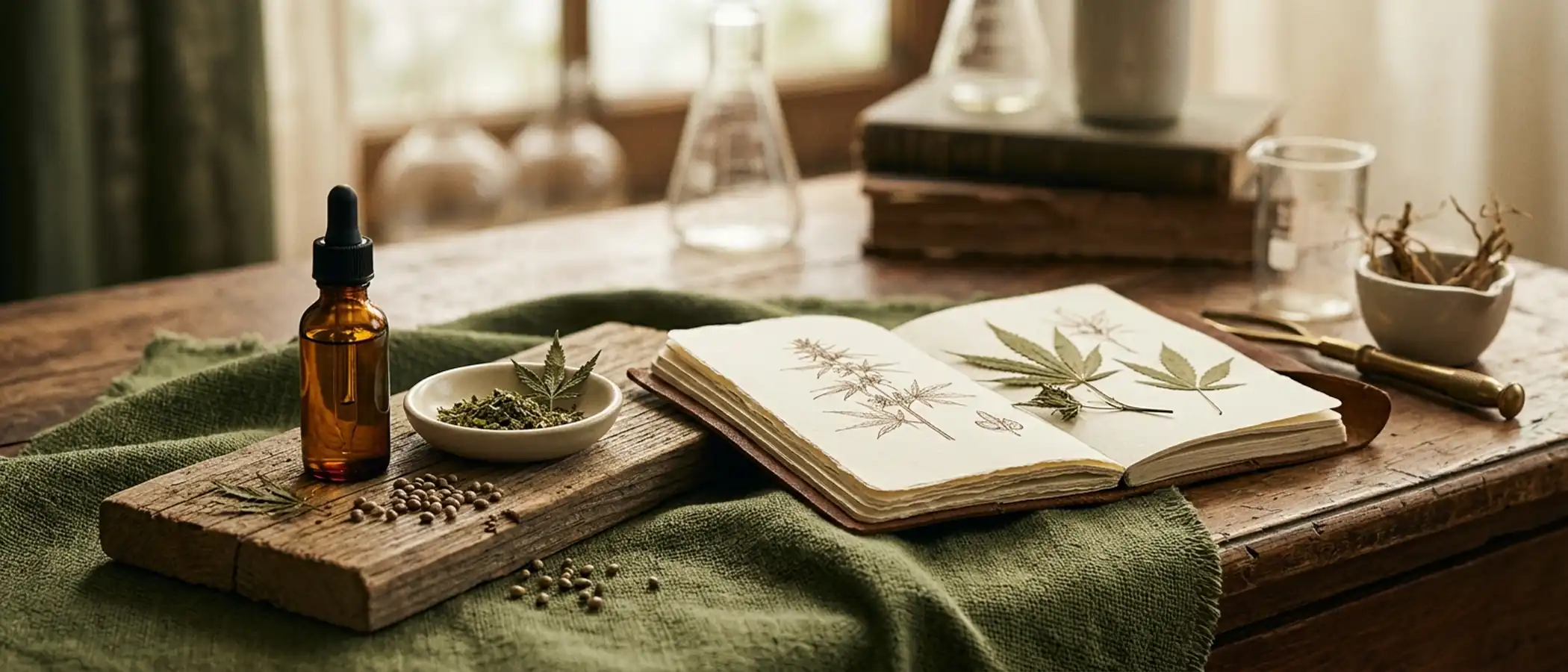 CBD und Entzündungen — redaktionelles Titelbild von CBDWissen
