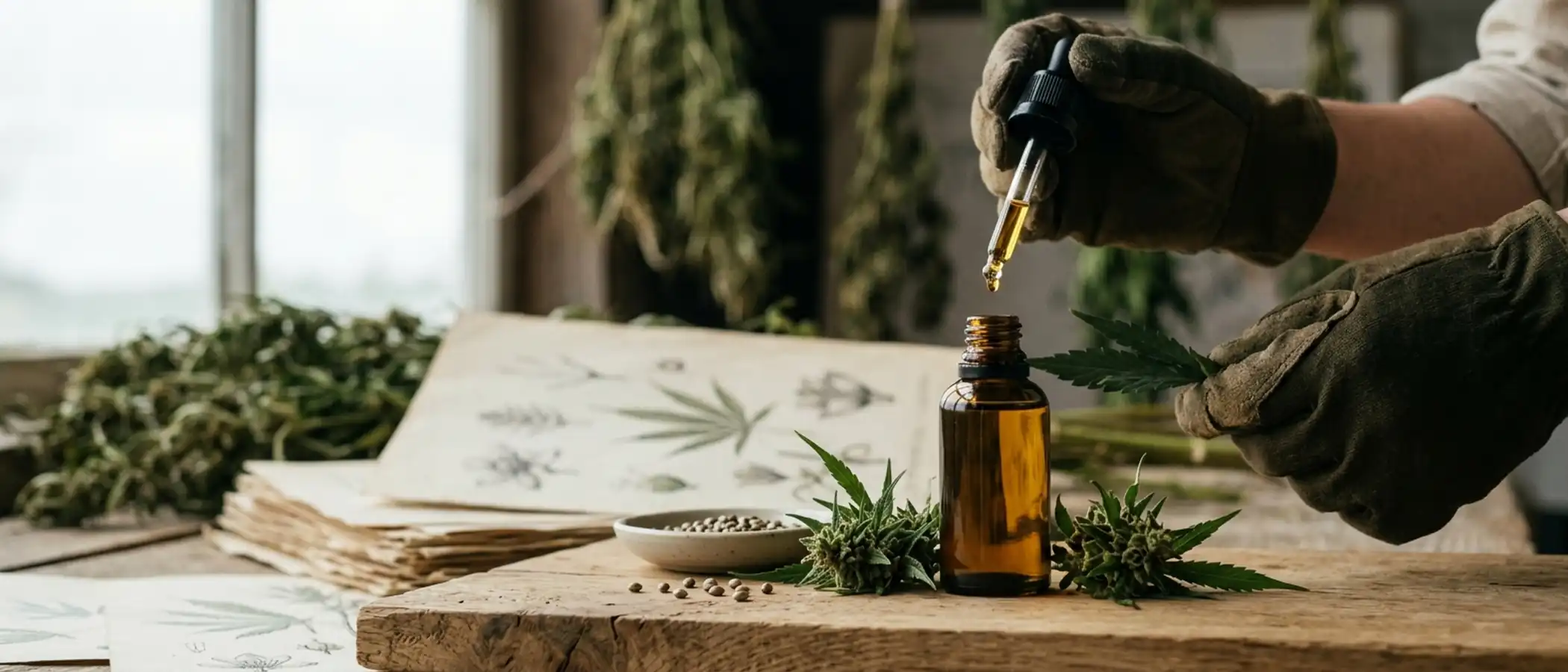 Qualitätskriterien für CBD-Öl — redaktionelles Titelbild von CBDWissen