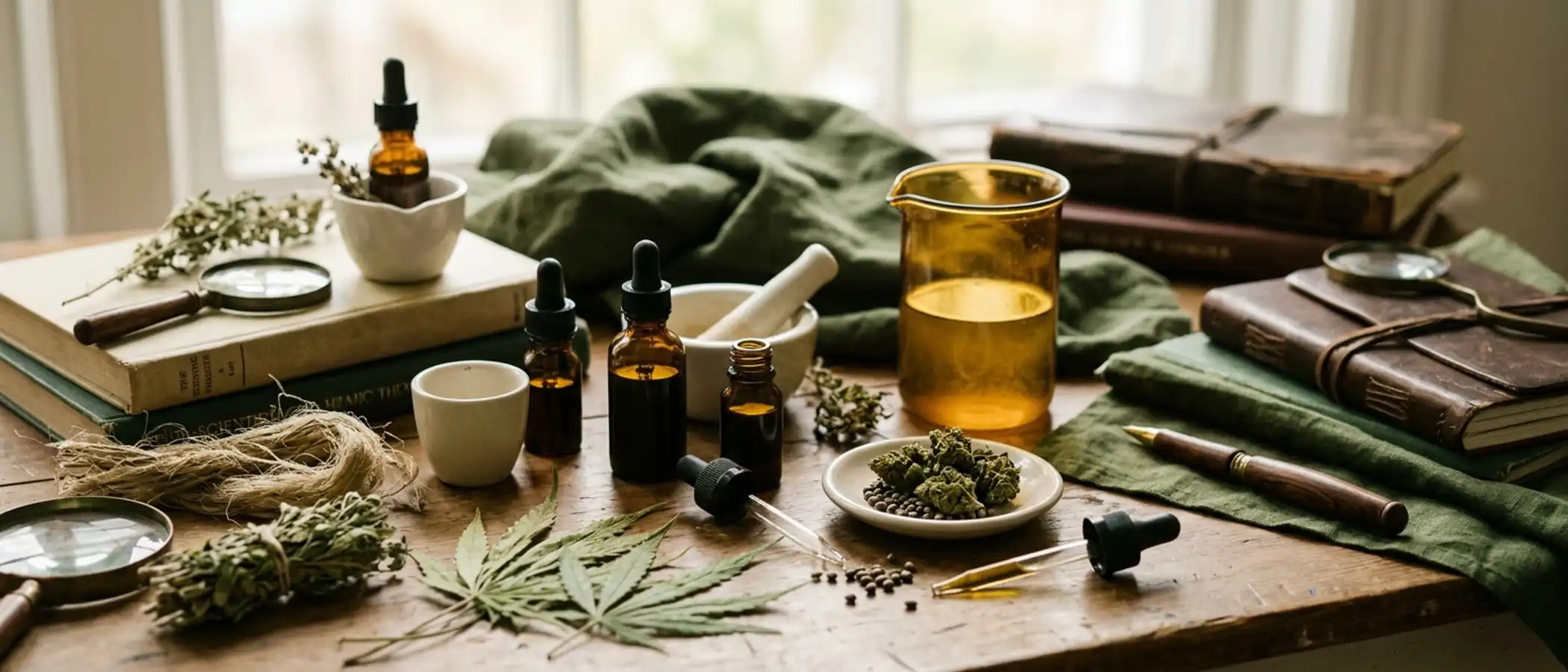 Cannabidiol (CBD) — redaktionelles Titelbild von CBDWissen
